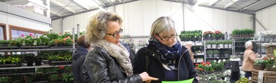 Beratungsstand der Niedersächsischen Gartenakademie - © Erika Brunken Beratungsstand der Niedersächsischen Gartenakademie